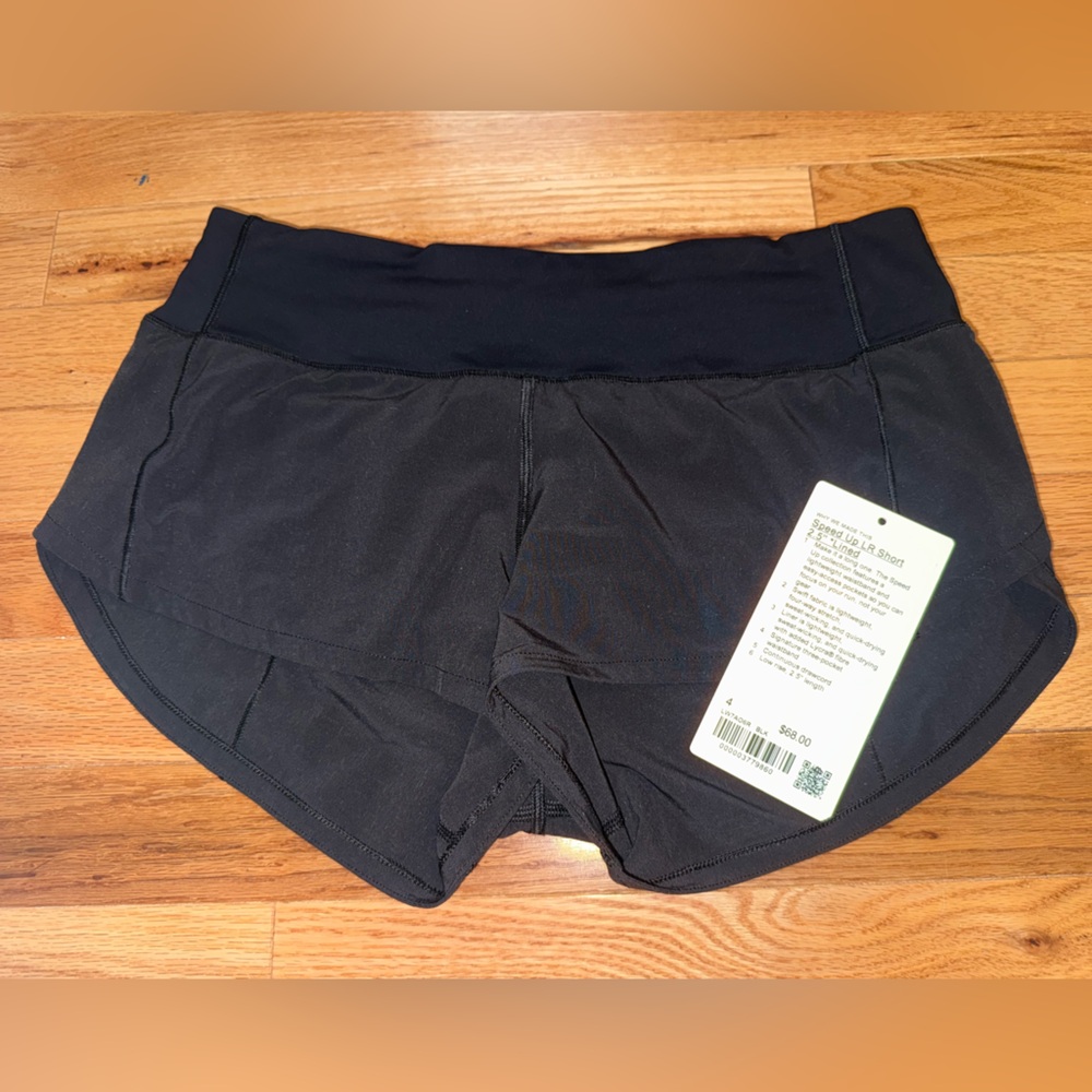 Lululemon Athletica Black Athletic Shorts